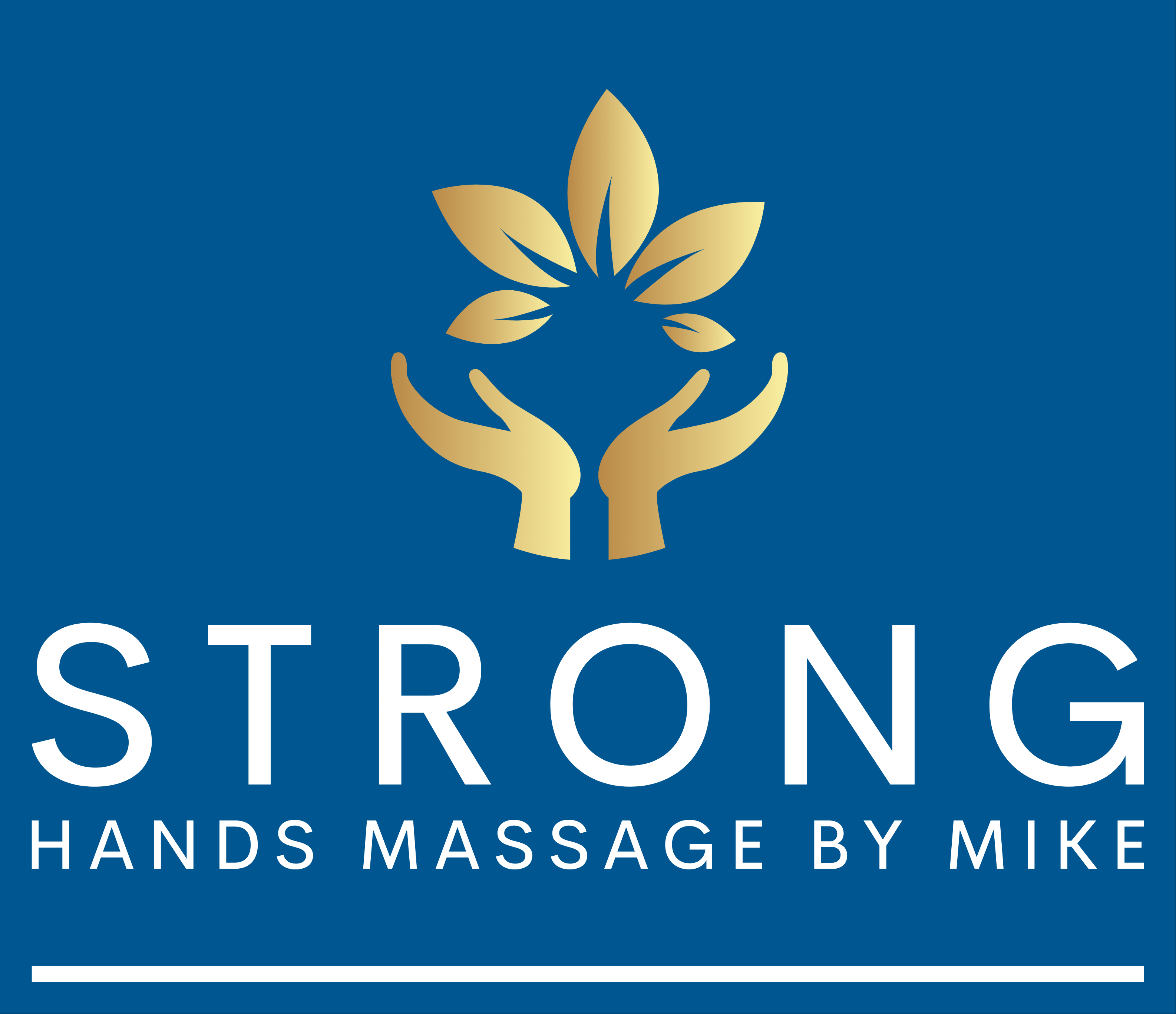 Logo for Strong Hands Massage by Mike